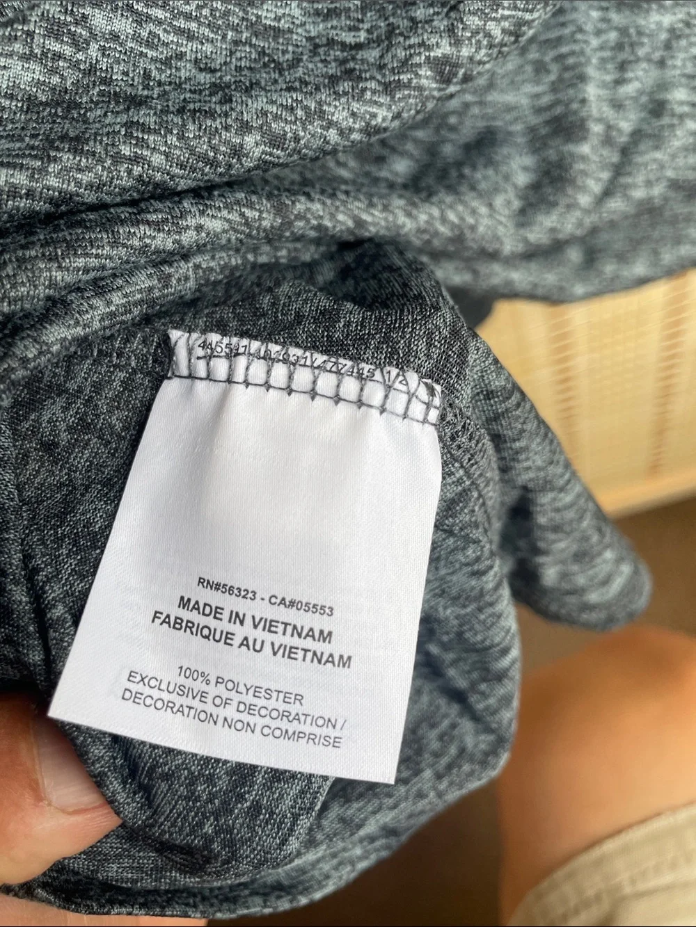 Nike Women's Dark Charcoal Gray Dri-FIT Short Sleeve Tee